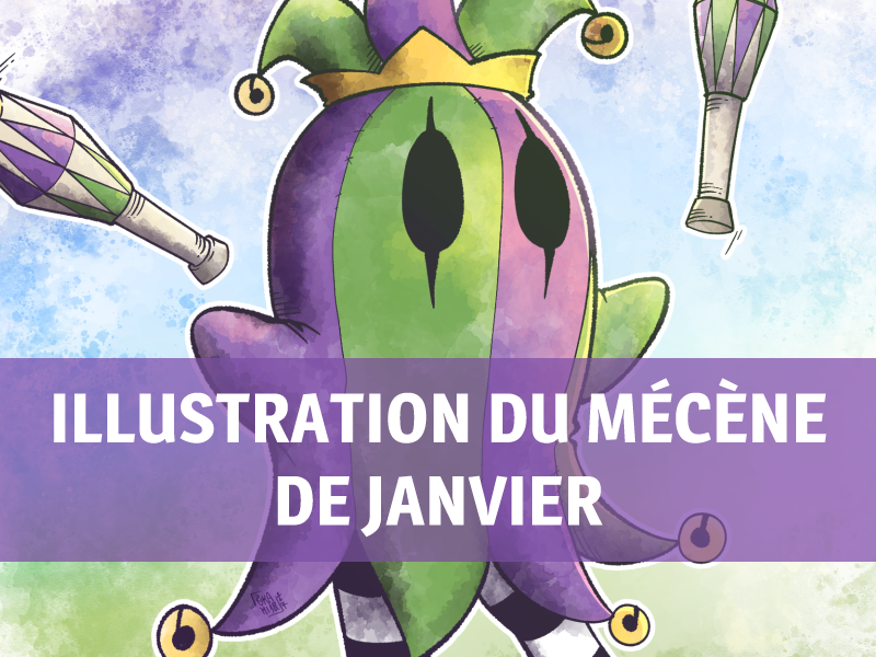Illustration du mécène de Janvier