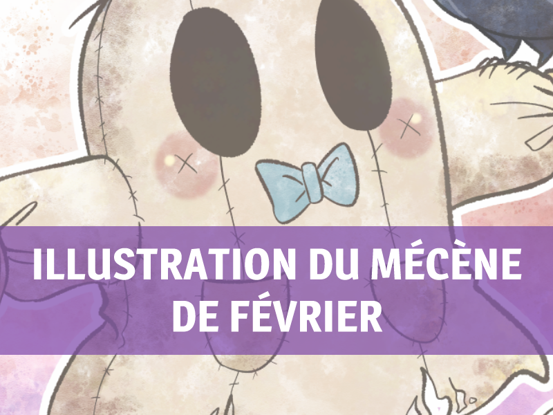 Illustration du mécène de Février