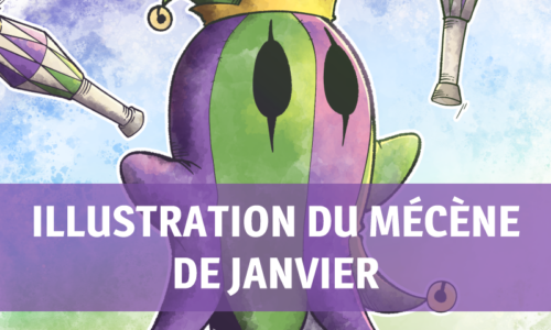 Illustration du mécène de Janiver