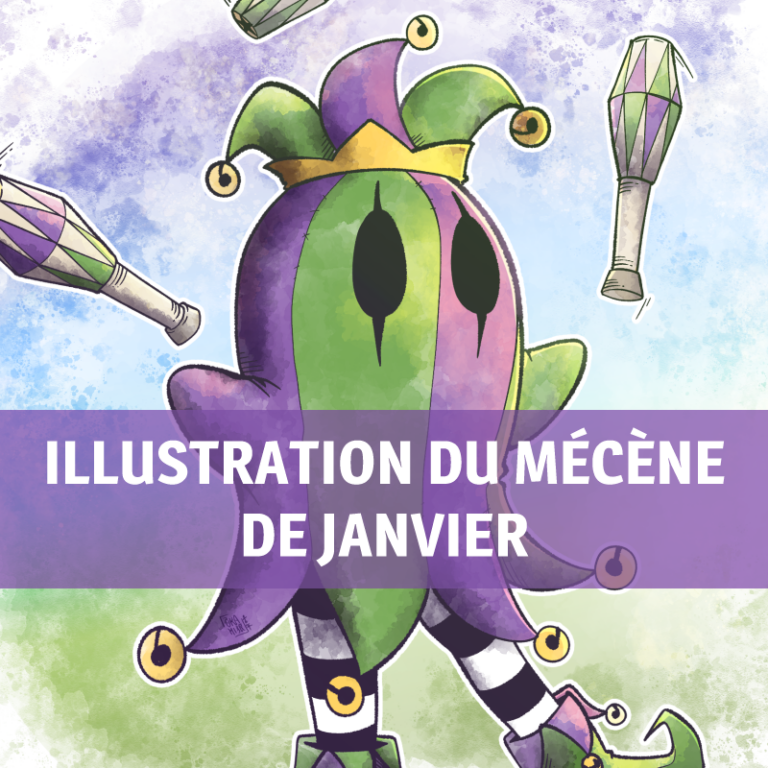 Lire la suite à propos de l’article Illustration du mécène de Janiver